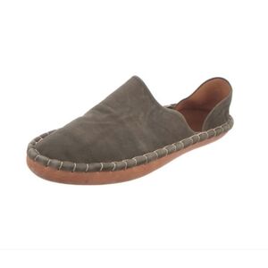 DÔEN Leather loafers authentic beautiful shade of green doen Slippers